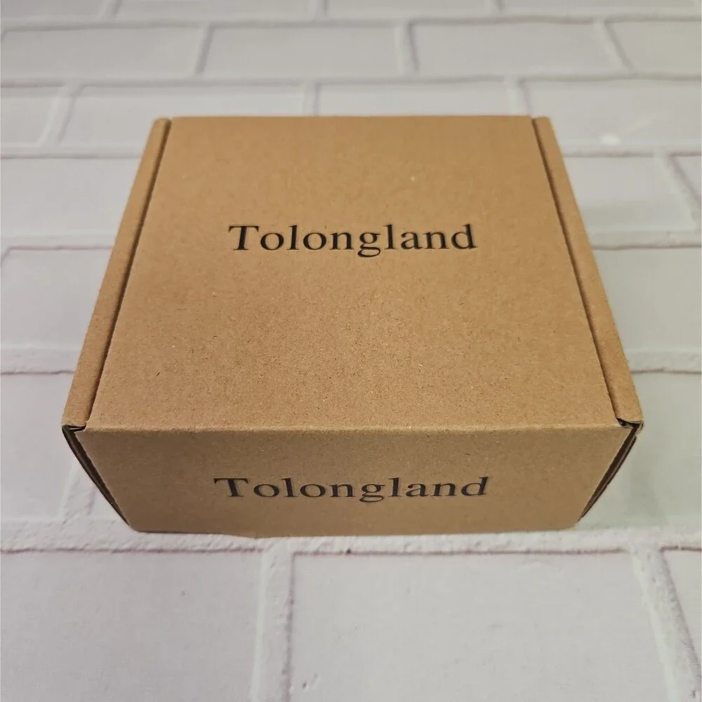 Tolongland Brown Golden Colored Horseshoe Belt 1.5